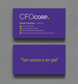 Business Card Design by chandrayaan.creative for this project | Design: #10499163