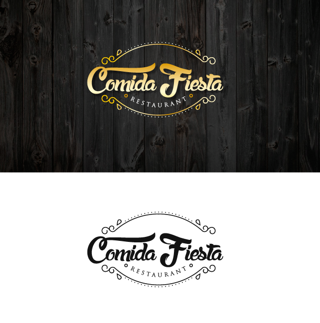 Logo Design by Carlos Alba D. for Comida Fiesta | Design #10613726