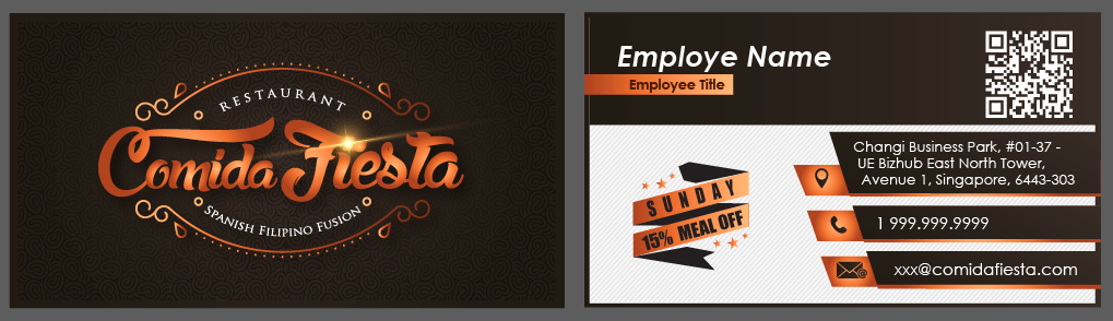 Logo Design by Carlos Alba D. for Comida Fiesta | Design #10793018