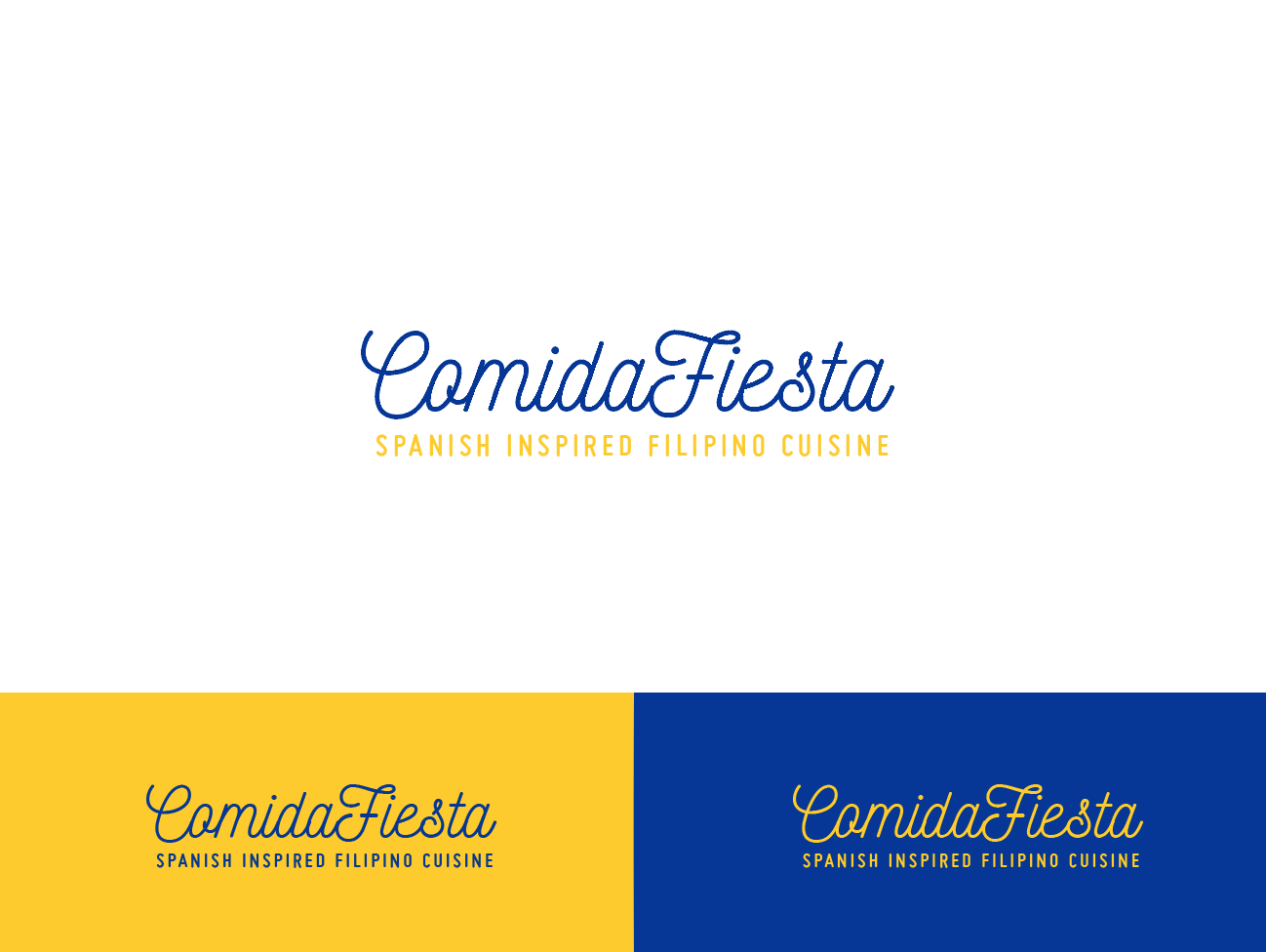 Logo Design by wonderland for Comida Fiesta | Design #10630170