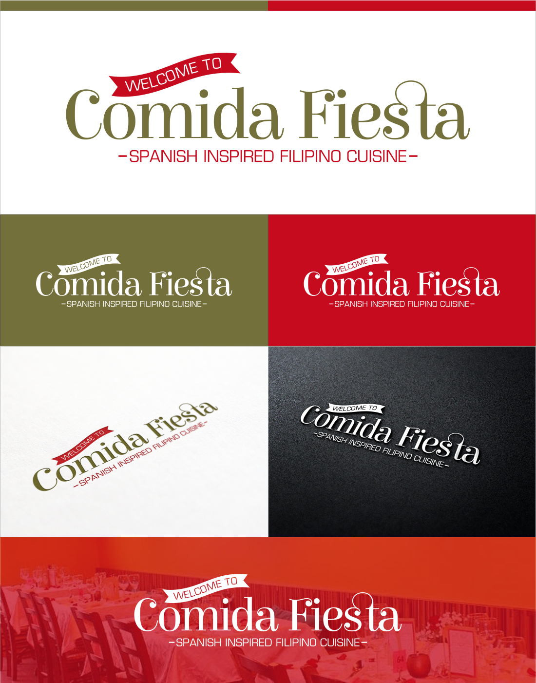 Logo-Design von DG für Comida Fiesta | Design #10604641