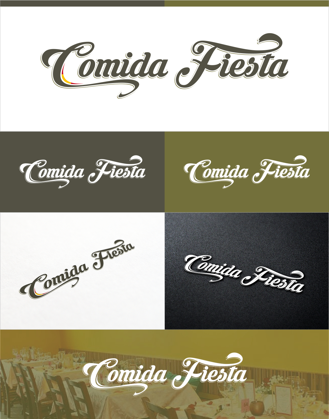 Logo-Design von DG für Comida Fiesta | Design #10604642