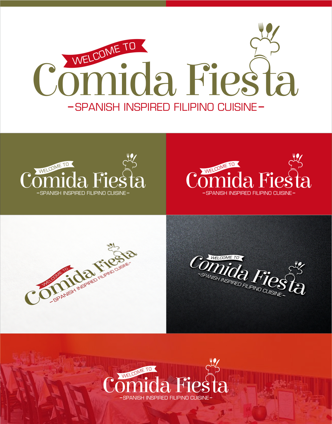 Logo Design by DG for Comida Fiesta | Design #10611018