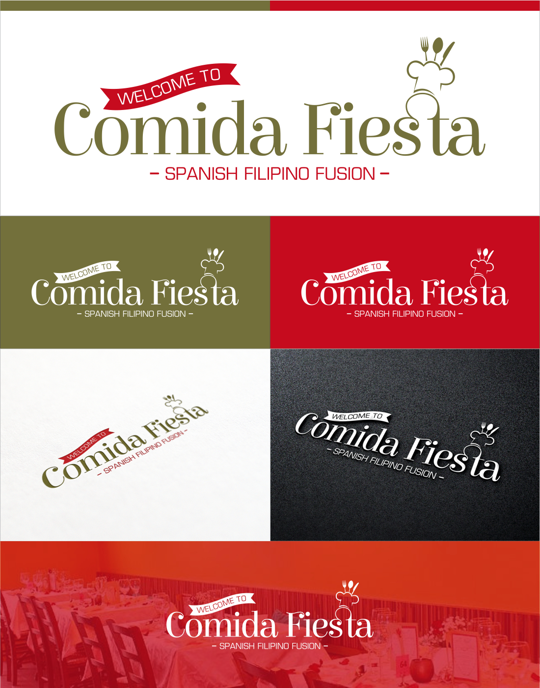 Logo Design by DG for Comida Fiesta | Design #10714175