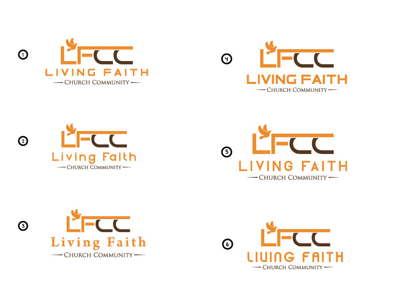 Logo Design by Apple™ for Living Faith Community Church | Design #10498546