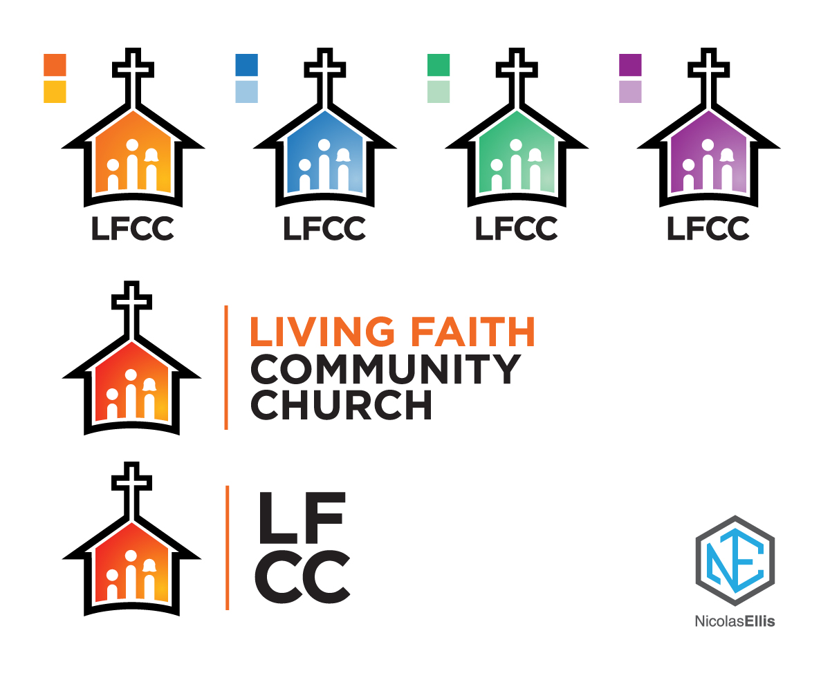 Logo Design by ellisn1989 for Living Faith Community Church | Design #10502360