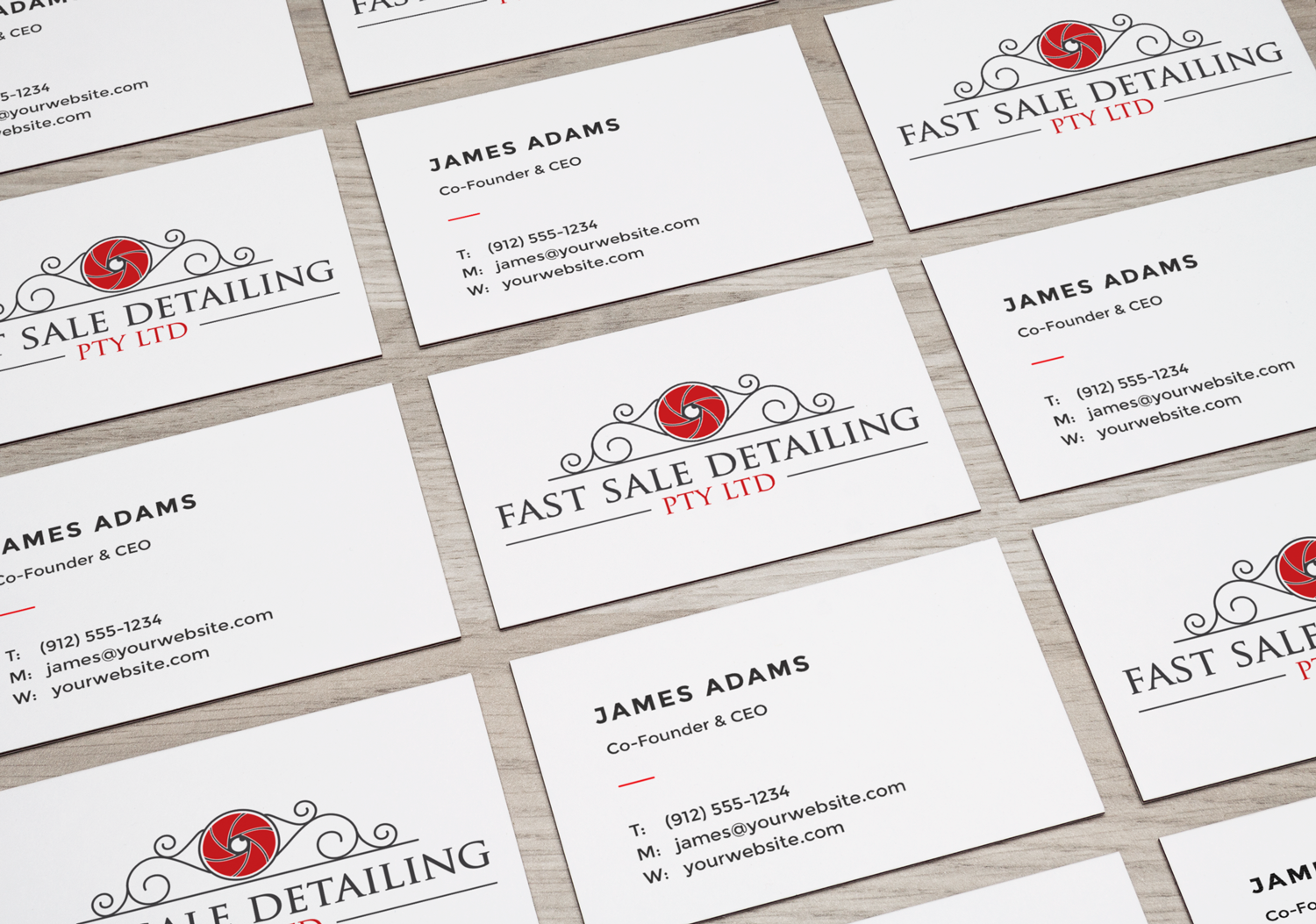 Logo Design by mDesign for Fast Sale Detailing | Design #10589048