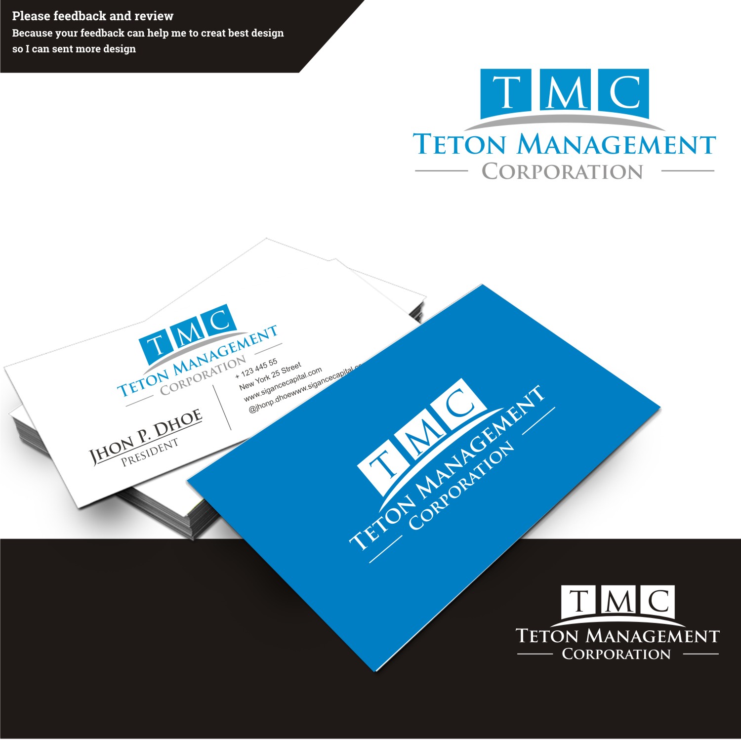 Diseño de Logo por tjahyoahmad™ para Teton Management | Diseño #10501283