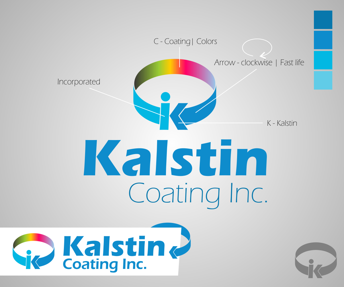 Logo Design by cleverlogo for Kalstin Coating Inc. | Design #2203972