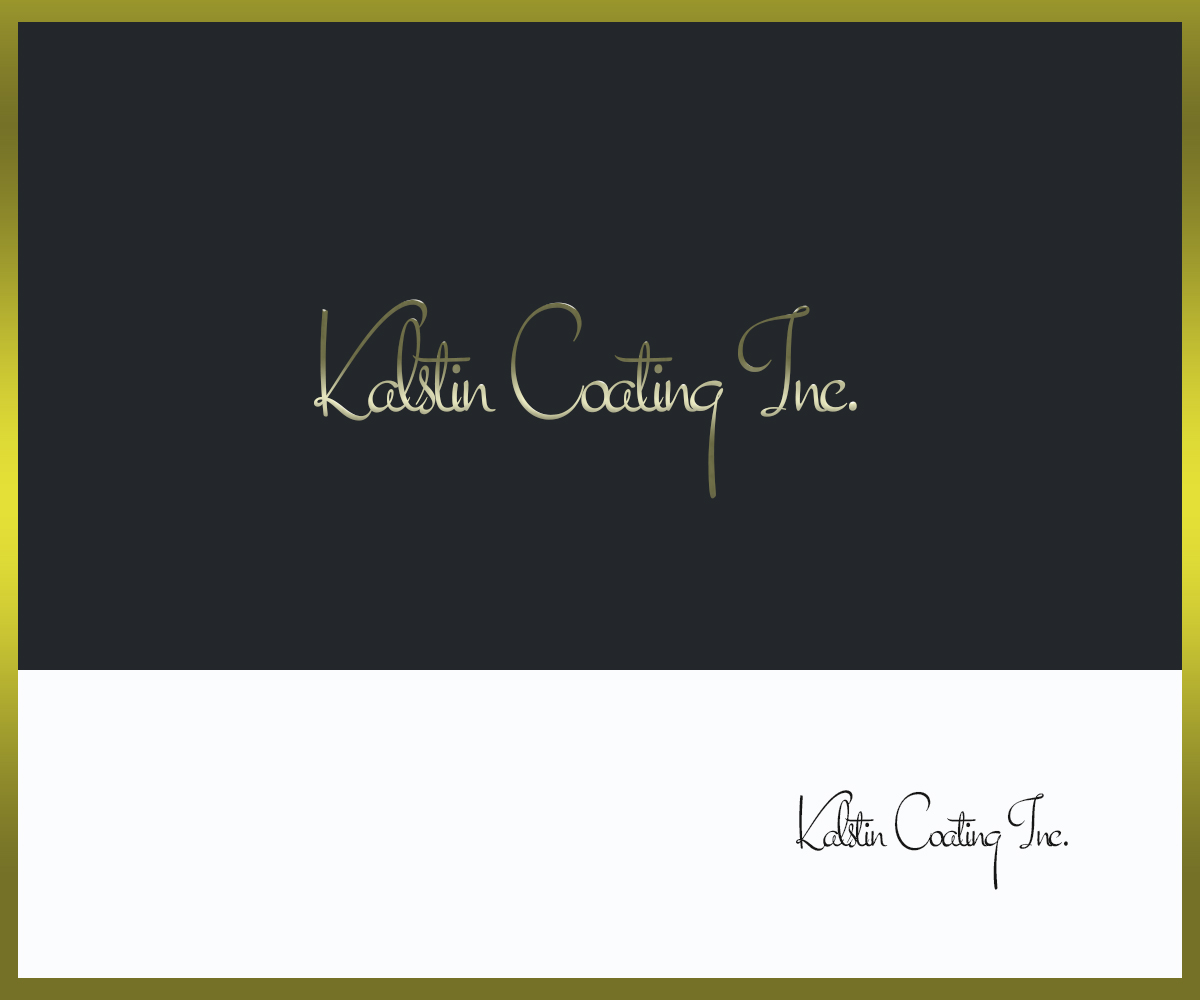 Logo Design by Matrix5 Creative for Kalstin Coating Inc. | Design #2208605