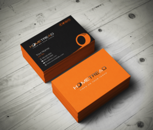 Business Card Design by Riz' for HomeTread, LLC | Design #10640594