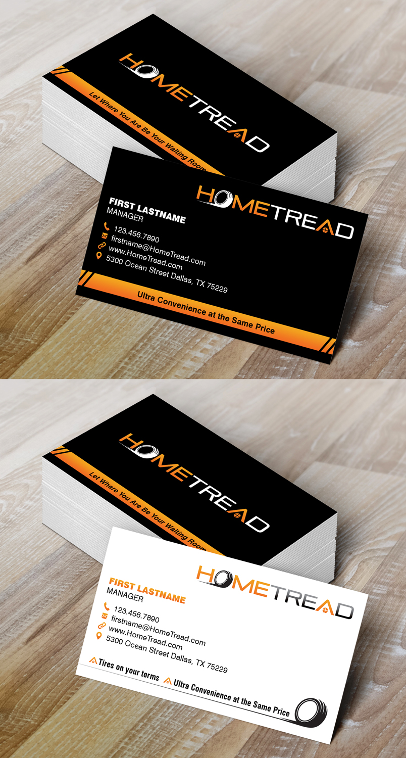 Visitenkarten-Design von MIND für HomeTread, LLC | Design #10612793