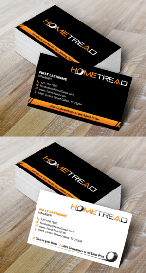 Visitenkarten-Design von MIND für HomeTread, LLC | Design: #10612793