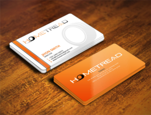 Business Card Design by Verified artistry (Design garden) for HomeTread, LLC | Design: #10618839