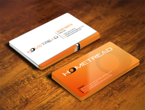 Business Card Design by Verified artistry (Design garden) for HomeTread, LLC | Design: #10618841