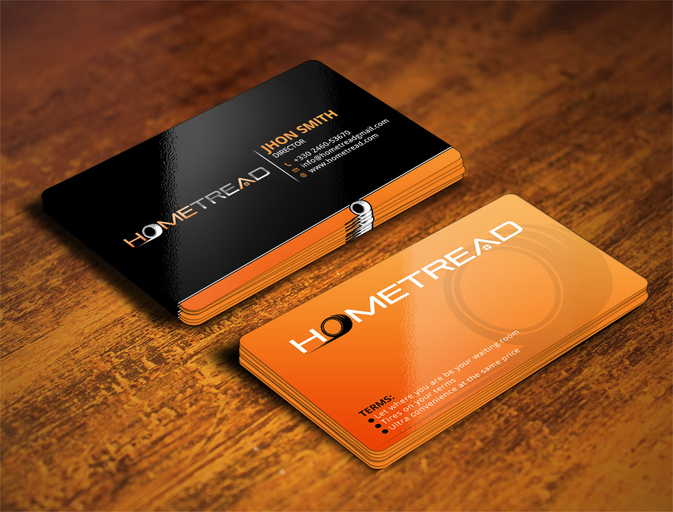 Visitenkarten-Design von Verified artistry für HomeTread, LLC | Design #10618842