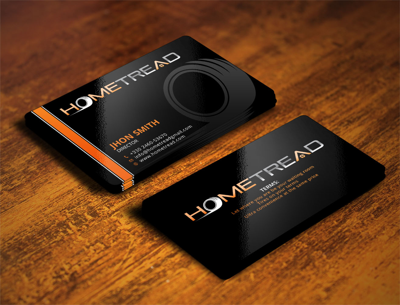 Visitenkarten-Design von Verified artistry für HomeTread, LLC | Design #10618843