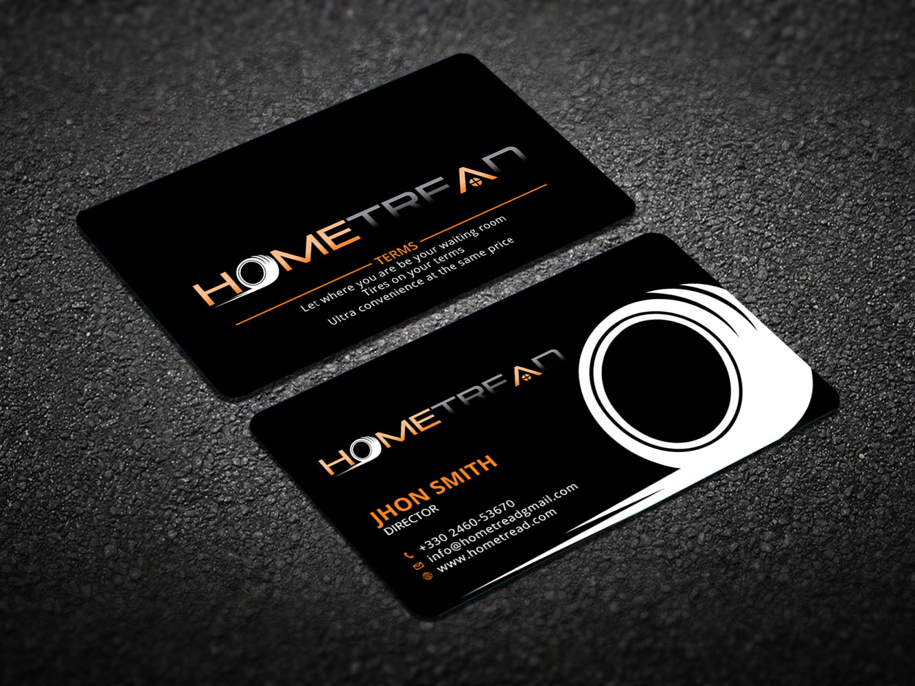 Visitenkarten-Design von Verified artistry (Design garden) für HomeTread, LLC | Design #10618862