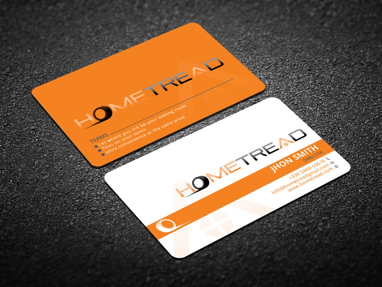 Business Card Design by Verified artistry for HomeTread, LLC | Design #10618867