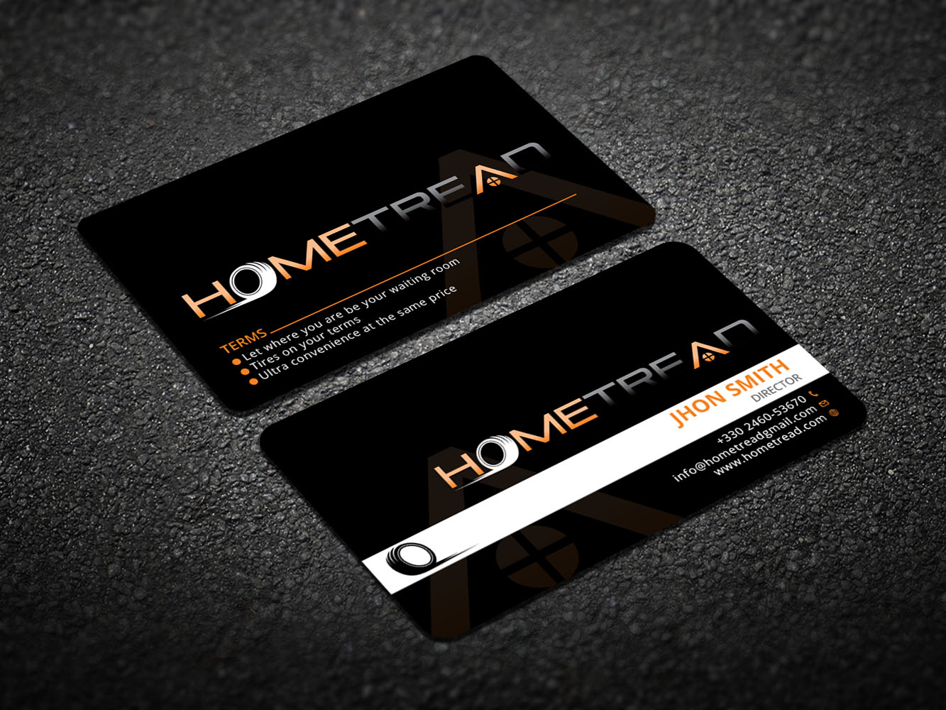 Visitenkarten-Design von Verified artistry für HomeTread, LLC | Design #10618868