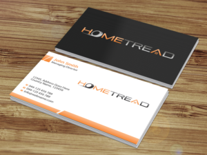 Business Card Design by Creations Box 2015 for HomeTread, LLC | Design: #10613267