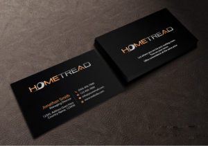 Business Card Design by Creations Box 2015 for HomeTread, LLC | Design: #10613272