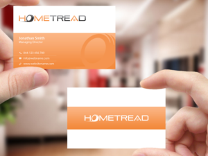 Design de Carte de Visite par Creations Box 2015 pour HomeTread, LLC | Design : #10613278
