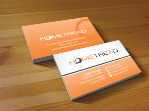 Design de Carte de Visite par Creations Box 2015 pour HomeTread, LLC | Design : #10613286