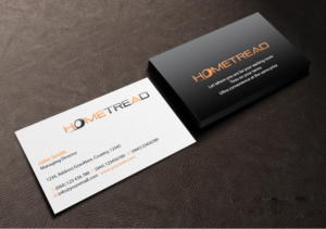 Design de Carte de Visite par Creations Box 2015 pour HomeTread, LLC | Design : #10613289