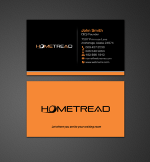 Visitenkarten-Design von chandrayaan.creative für HomeTread, LLC | Design: #10601206