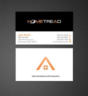Visitenkarten-Design von chandrayaan.creative für HomeTread, LLC | Design: #10601207
