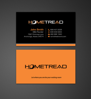 Design de Carte de Visite par chandrayaan.creative pour HomeTread, LLC | Design : #10601208
