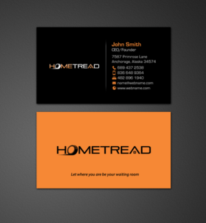 Design de Carte de Visite par chandrayaan.creative pour HomeTread, LLC | Design : #10601210