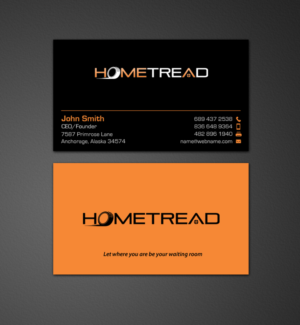 Design de Carte de Visite par chandrayaan.creative pour HomeTread, LLC | Design : #10601211