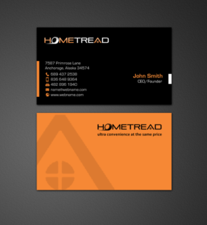 Design de Carte de Visite par chandrayaan.creative pour HomeTread, LLC | Design : #10601213