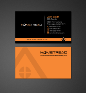 Design de Carte de Visite par chandrayaan.creative pour HomeTread, LLC | Design : #10601216