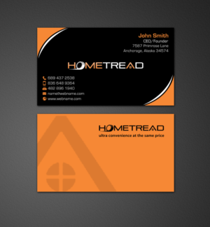 Design de Carte de Visite par chandrayaan.creative pour HomeTread, LLC | Design : #10601223