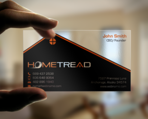 Design de Carte de Visite par chandrayaan.creative pour HomeTread, LLC | Design : #10601228