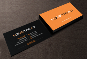 Business Card Design by chandrayaan.creative for HomeTread, LLC | Design: #10627988