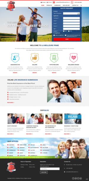 Web Design by pb for Privilège Services Conseils | Design: #10498253