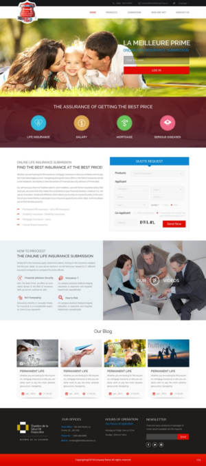 Web Design by pb for Privilège Services Conseils | Design: #10502987
