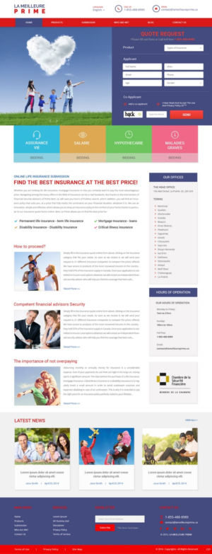 Web Design by pb for Privilège Services Conseils | Design: #10502988