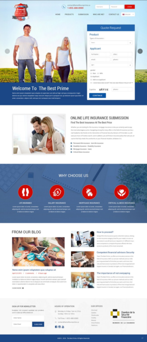 Web Design by pb for Privilège Services Conseils | Design: #10510535
