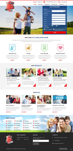 Web Design by pb for Privilège Services Conseils | Design: #10510536