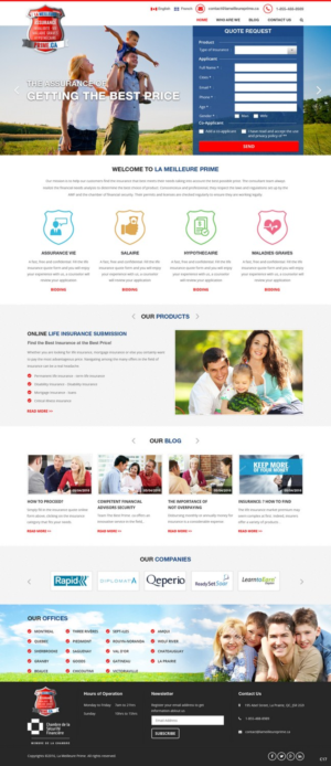 Web Design by pb for Privilège Services Conseils | Design: #10518054