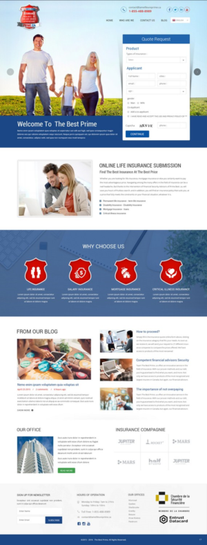 Web Design by pb for Privilège Services Conseils | Design: #10520846