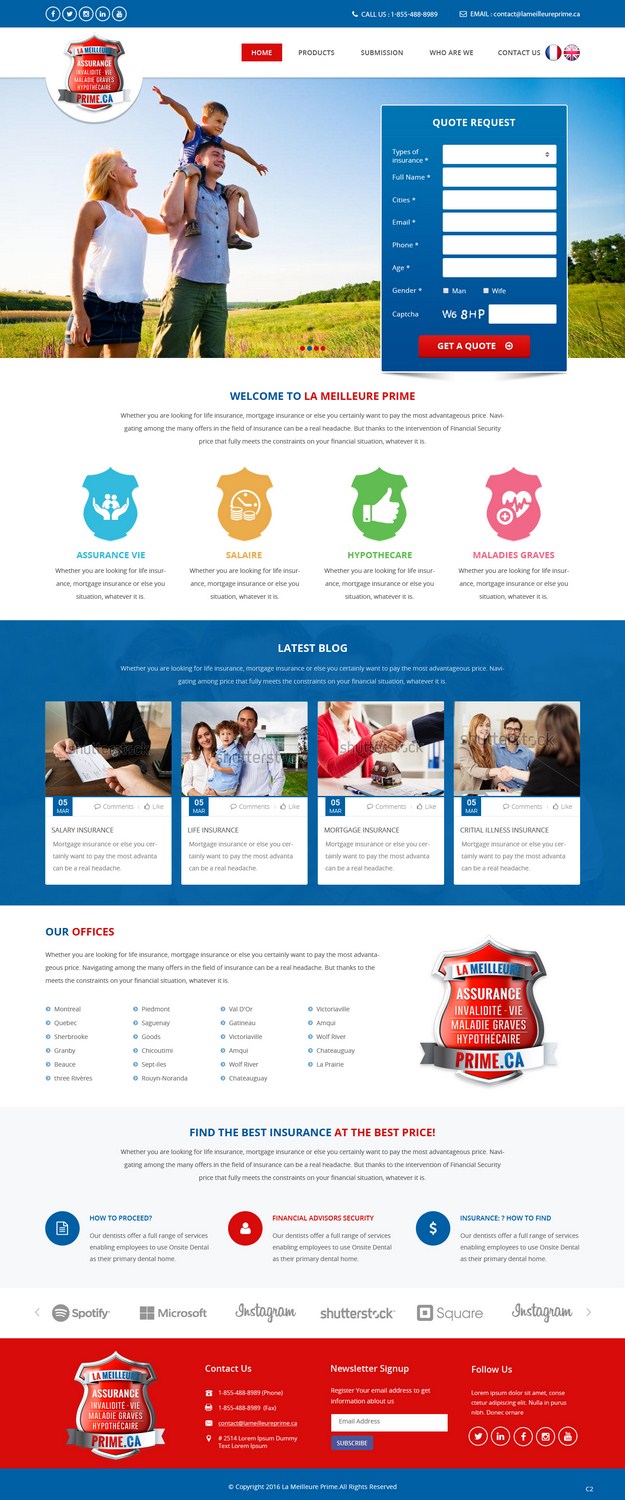 Web Design by pb for Privilège Services Conseils | Design #10520851