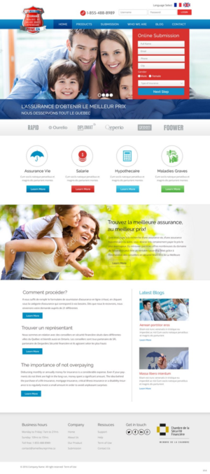 Web Design by pb for Privilège Services Conseils | Design: #10520854