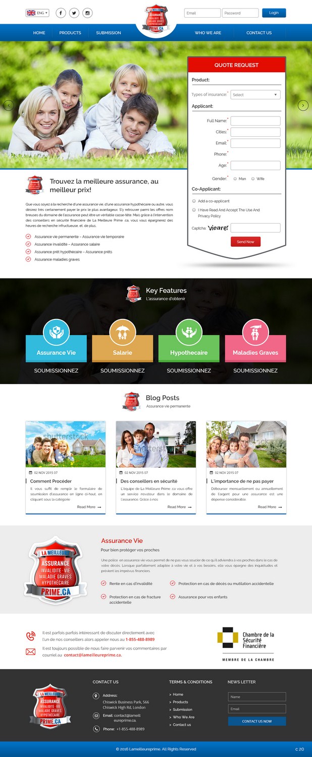 Web Design by pb for Privilège Services Conseils | Design #10520861