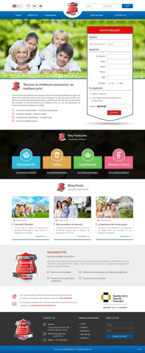 Web Design by pb for Privilège Services Conseils | Design: #10520861